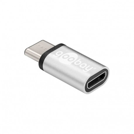 Goobay USB-C to USB 2.0 Micro-B adapter 56636 USB Type-C, USB 2.0 Micro female (Type B), Grey
