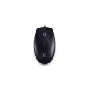 Logitech Mouse B100 Wired, Black