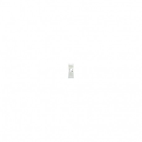 Qoltec 52195 Zippers 2.5 200 100pcs nylon UV White