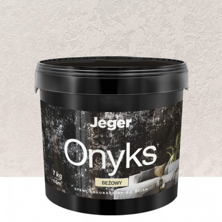 PLASTER DEKOR JEGER ONYKS BEIGE 7KG