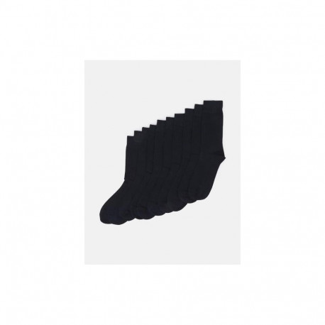 SOCKS FOR MEN BLACK 39-42 10 PAIRS