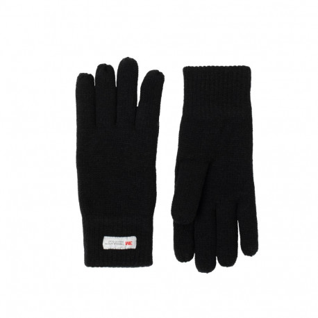 LADIES ACRYLIC GLOVES BLACK