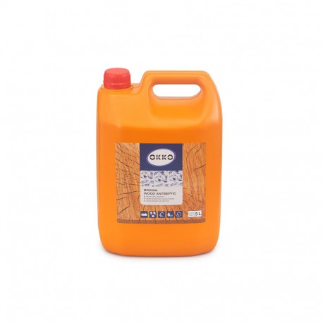 WOOD ANTISEPTIC OKKO T BROWN 5 L