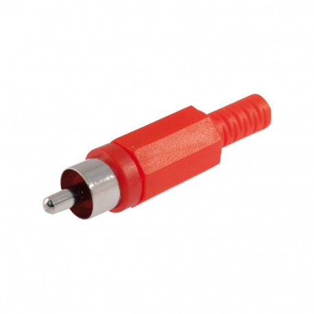 Connector RCA Cinch M red