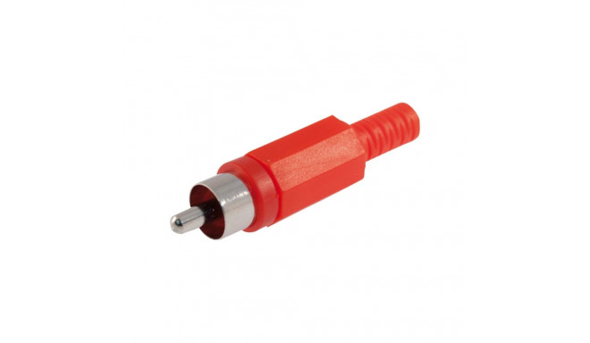 Connector RCA Cinch M red