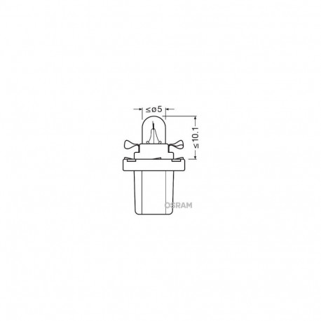 12V 2W B8,5D TUMEROHELINE KARBIS