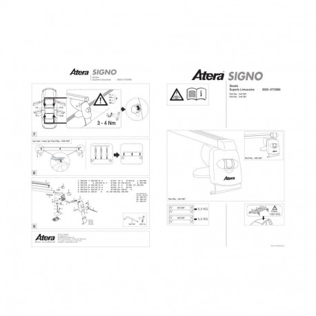 Katuseraam alumiinium SUPERB 02-08