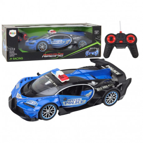 RC politseiauto 1:12 sinine