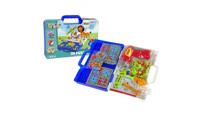 3D puslede komplekt DIY kruvikeeraja kohver