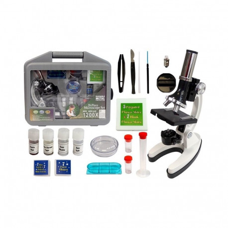 mikroskoop laste kohver teadus 300x 600x 1200x