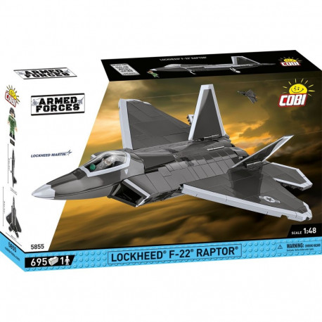 Klocki armed forces lockheed f-22 raptor