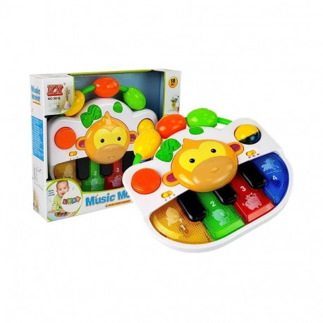 beebile mõeldud klaver ahviga heli valgus