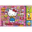 Puzzle 2x200 elementów hello kitty i przyjaciele