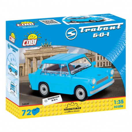 Klocki 72 elementi Trabant 601