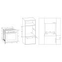 Built-in oven FREGGIA OESF68B