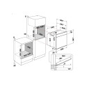 Įmontuojama orkaitė Whirlpool WOI4S8CM1SWA