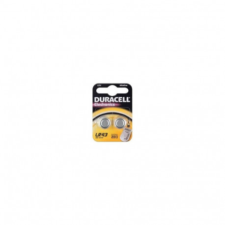 Duracell Battery Electronics LR43 73mAh 2 pcs.