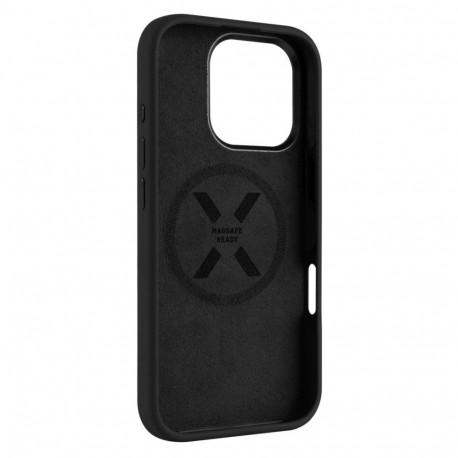 Fixed tagakülje kate | Apple | iPhone 17 Pro | vedel silikoon | must | MagFlow