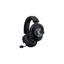 Logitech G Pro X Lightspeed must kõrvaklapid (981-000907)