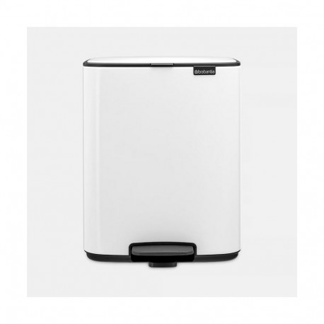 Brabantia Bo Pedal Bin 12L - White