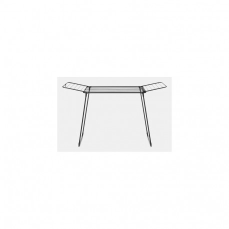 Brabantia pesukuivatusrest HangOn Too 18M, mattmust