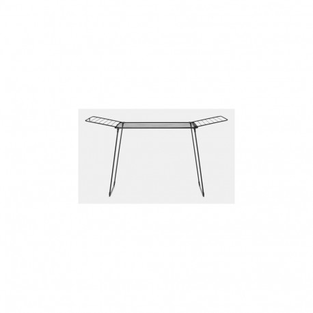 Brabantia pesukuivatusrest HangOn Too 22M, mattmust