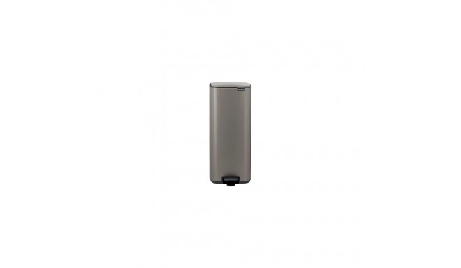 Brabantia Bo Pedal Bin 30L - Platinum