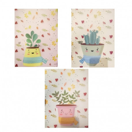 Bradley märkmik A6/40 Kaktus täpisisuga