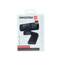 Swissten Full HD Web Camera with Microphone / Auto Focus USB