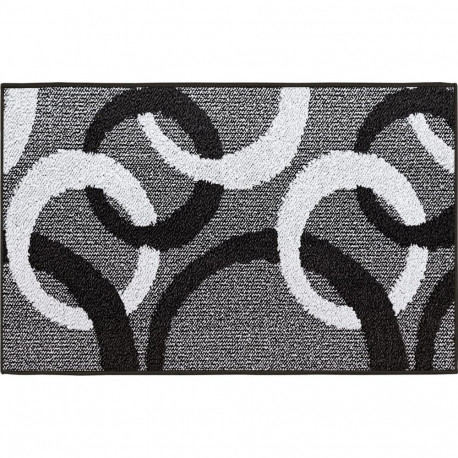 CARPET SWAMI (D) COL-N BLACK 57X190CM