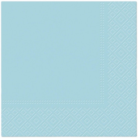 NAPKINS PAPER UNIC AZZURRO 33X33CM 20PCS