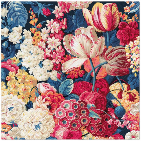 NAPKINS PAPER FLOWER SPLE 33X33CM 20PCS