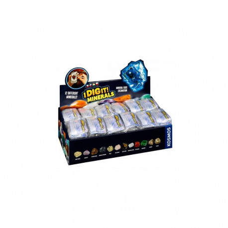 TOY MINERALS EGG I DIG IT KOSMOS