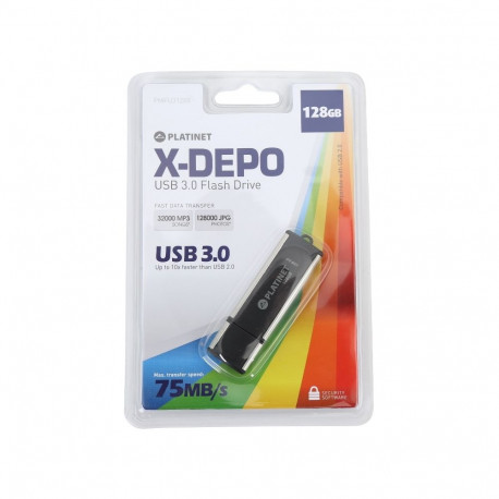 PLATINET PENDRIVE USB 3.2 X-DEPO 128GB [42287]