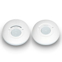 Alecto DECT Babyphone mit Full ECO-Modus, weiß/blau