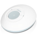 Alecto DECT Babyphone mit Full ECO-Modus, weiß/blau