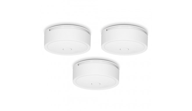 Alecto Wireless connectable smoke detector 10 year, 3 pack