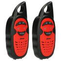 Alecto Walkie Talkie 2er Set für Kinder, 3 km Reichw., Schwarz/Ro Alecto Walkie Talkie 2er Set für Kinder, 3 km Reichw., Schwarz/Ro