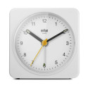 Braun BC 03 W quartz alarm clock analog white Braun BC 03 W quartz alarm clock analog white