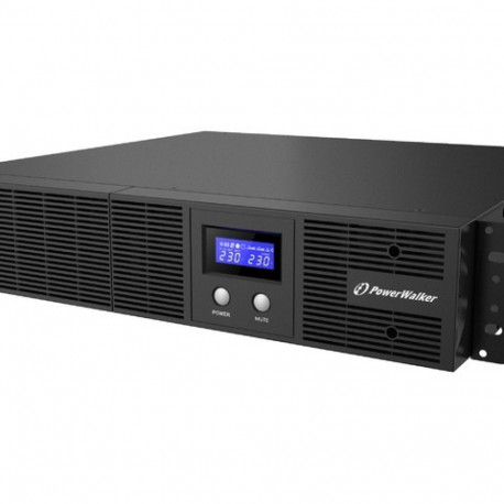 UPS RACK POWERWALKER VI 2200 RLE LINE-INTERACTIVE 2200VA 4X IEC C13 USB-B EPO LCD 2U