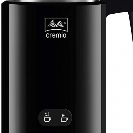 MELITTA CREMIO pieno putų plakiklis, juodas