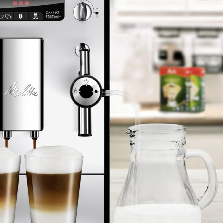 MELITTA E957-203 SOLO & PERFECT MILK silver