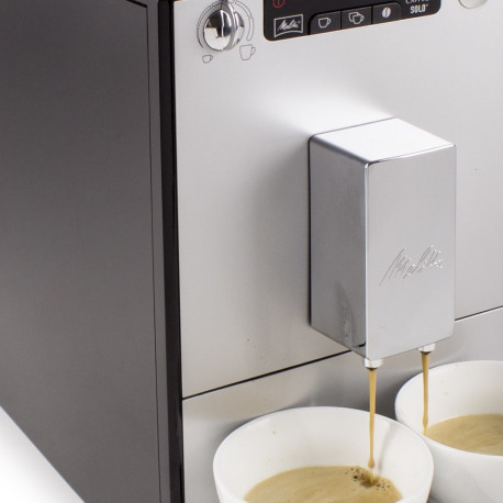MELITTA E950-203 SOLO automatinis kavos aparatas, sidabro spalva