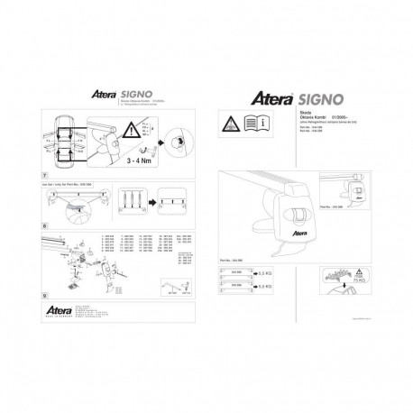 Katuseraam must OCTAVIA universaalne pikikaareta 05-