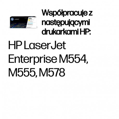 HP 212A kollane LaserJet toonerkassett