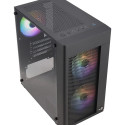 Aerocool HEXFORMBKV2 Micro ATX PC Case 3 Fans FRGB Black