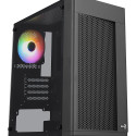 Aerocool HEXFORMBKV2 Micro ATX PC Case 3 Fans FRGB Black