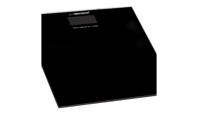 Esperanza EBS002K elektrooniline isiklik kaal ruudukujuline must