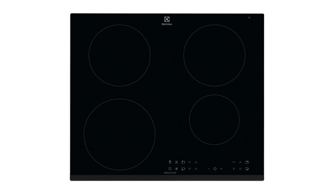 Electrolux LIR60430 hob Black Built-in 60 cm Zone induction hob 4 zone(s)