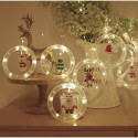 DA324A Lampki choinkowe led 3m kółka z figurami